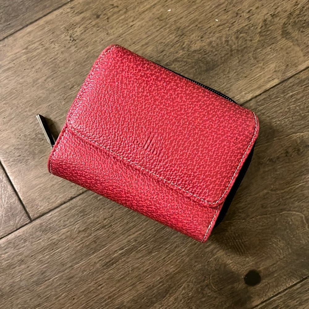 Red Wallet - Used twice - Very NEW